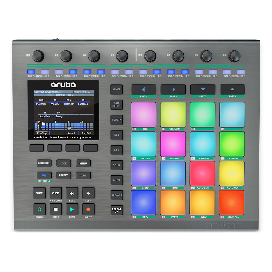 Aruba Beat Composer, DAW Controller