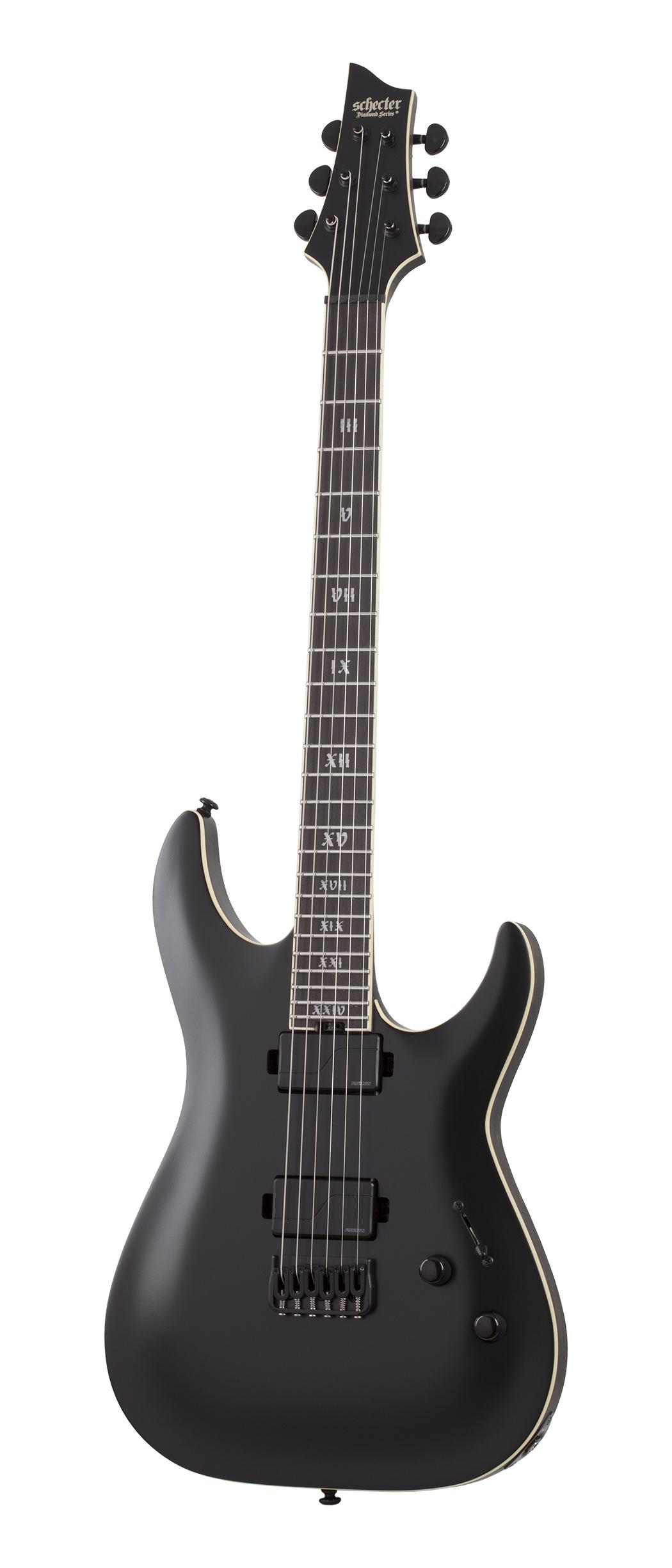 1347 C-1 SLS ELITE EVIL TWIN SATIN BLACK GUITAR