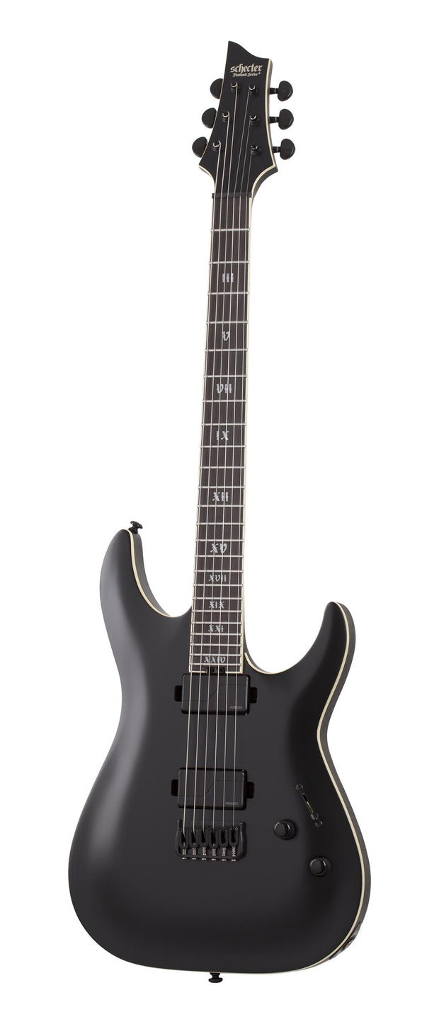 1347 C-1 SLS ELITE EVIL TWIN SATIN BLACK GUITAR