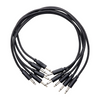 Braided Eurorack Patch Cables 30cm (5 pcs) Black