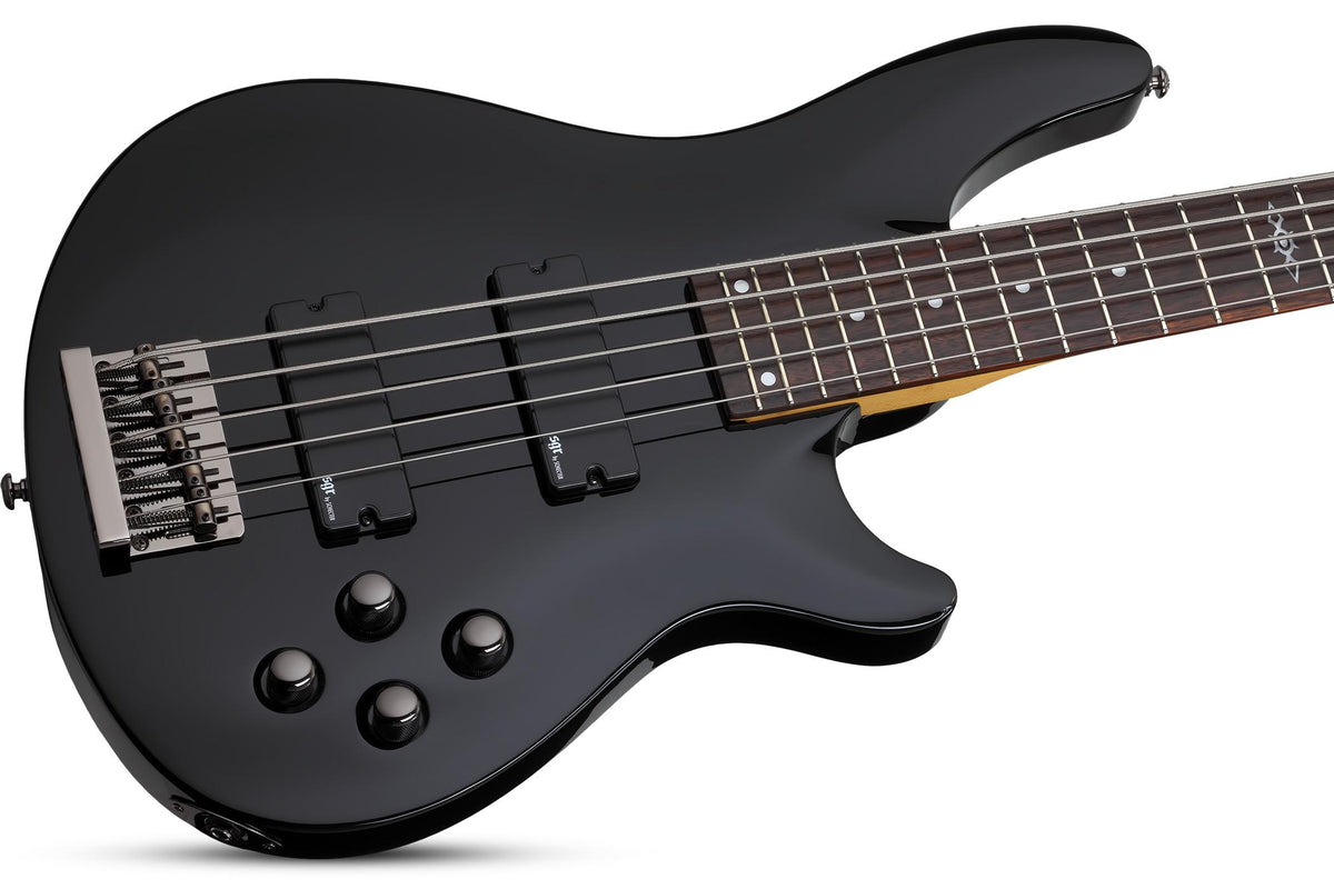 3824 C-5 BASS SGR BY SCHECTER  BLK