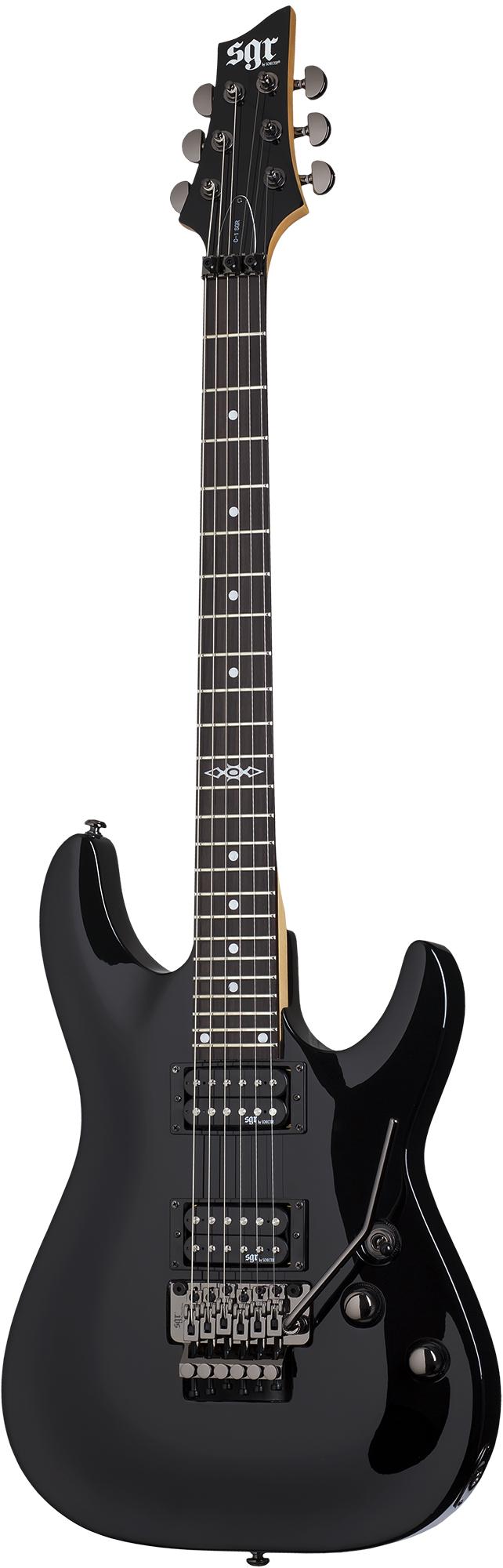 3835 C-1 FR SGR BY SCHECTER  BLK