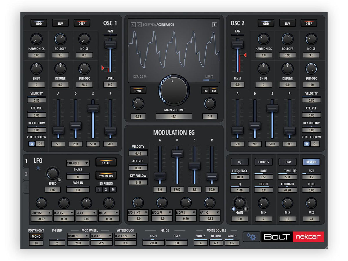 Bolt Harmonics Synth VST/VST3/AU