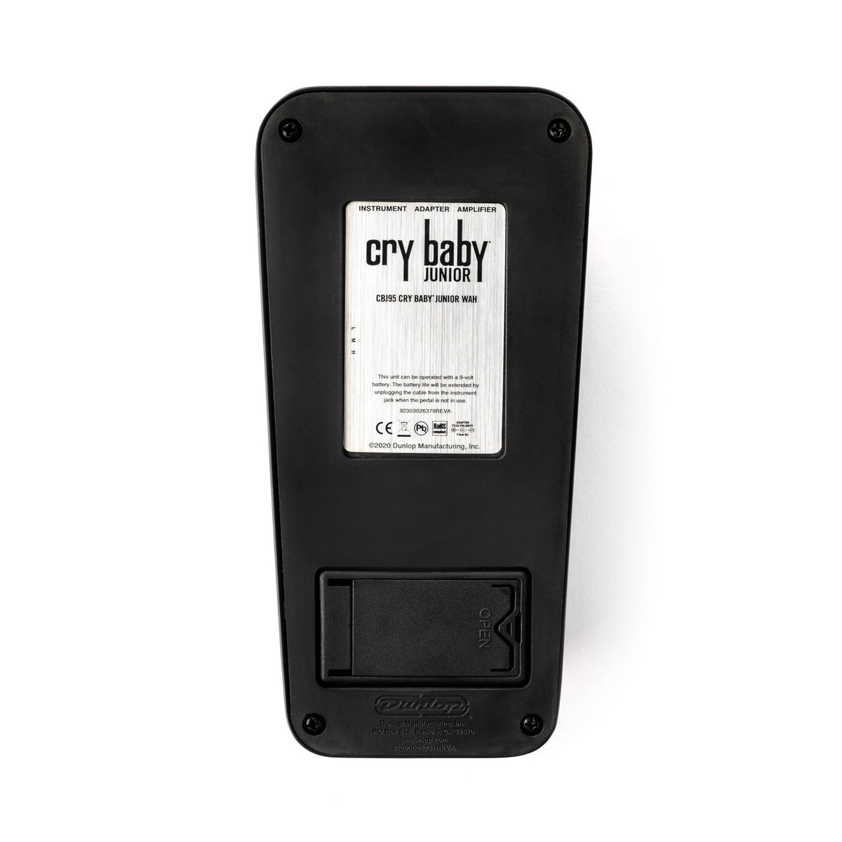CBJ95SB CRY BABY JR WAH SE BLACK-EA