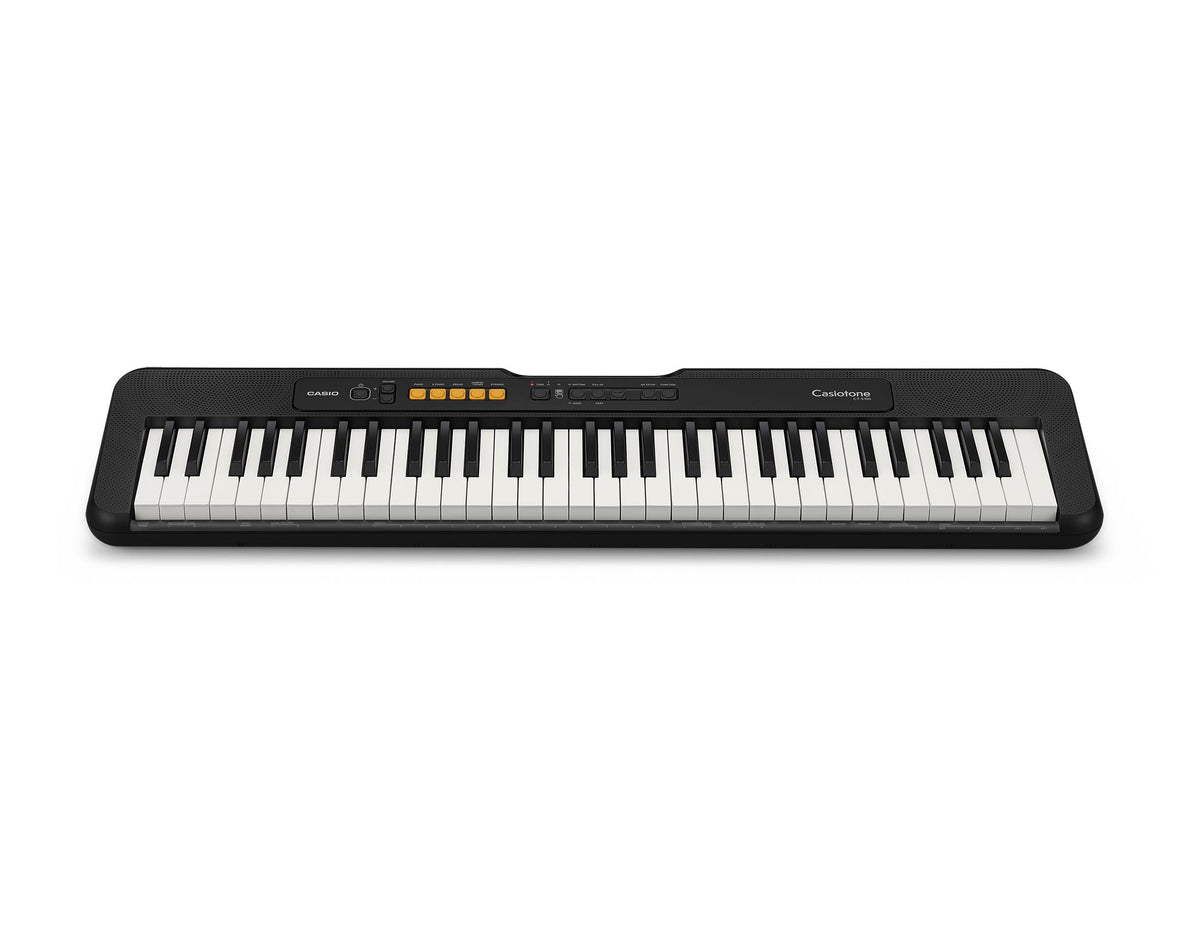 CT-S100 Casiotone Series Keyboard, Black (Adaptor not Included)