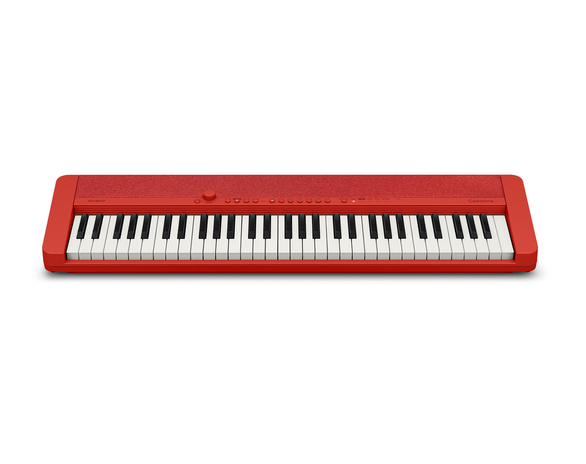 CT-S1Casiotone Series Keyboard, Red (Adaptor Included)