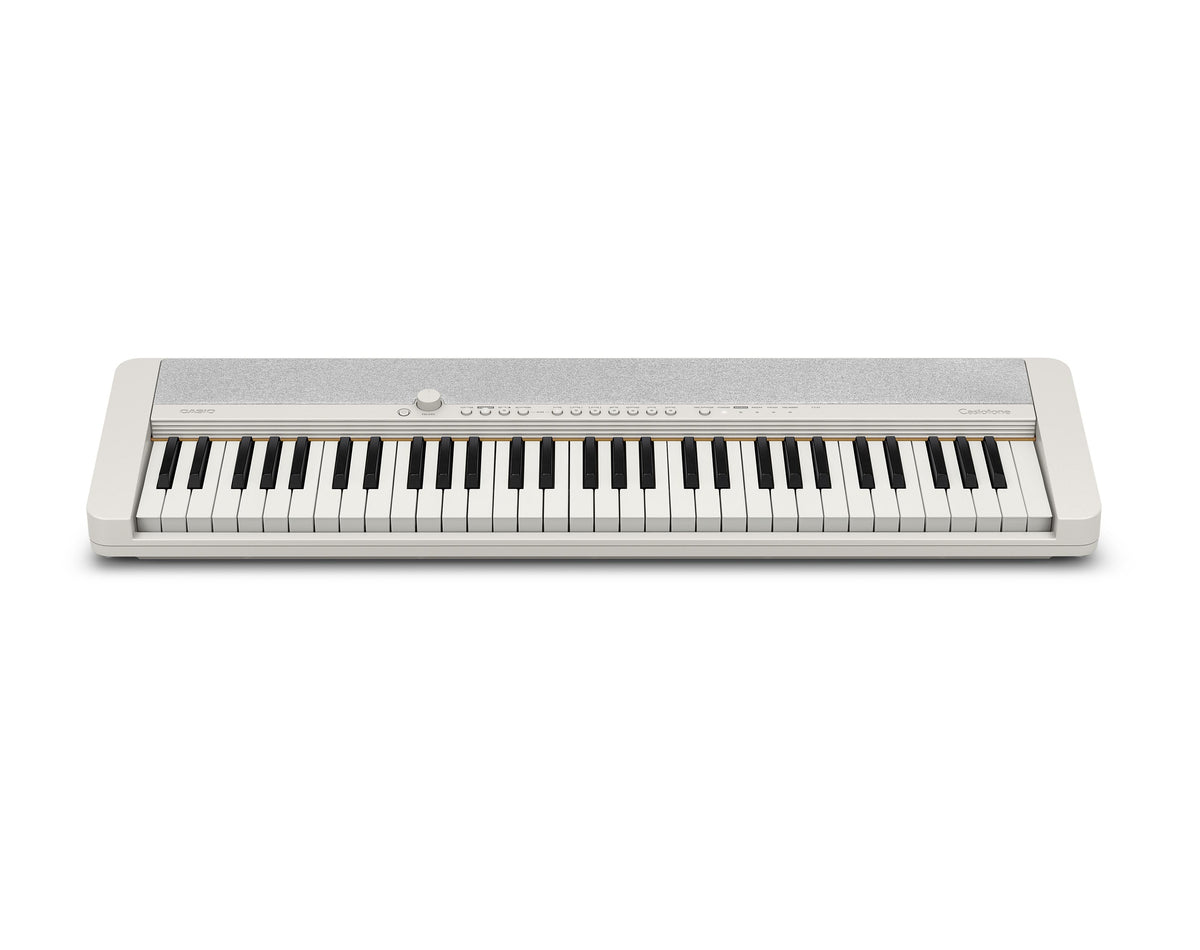CT-S1Casiotone Series Keyboard, White (Adaptor Included)