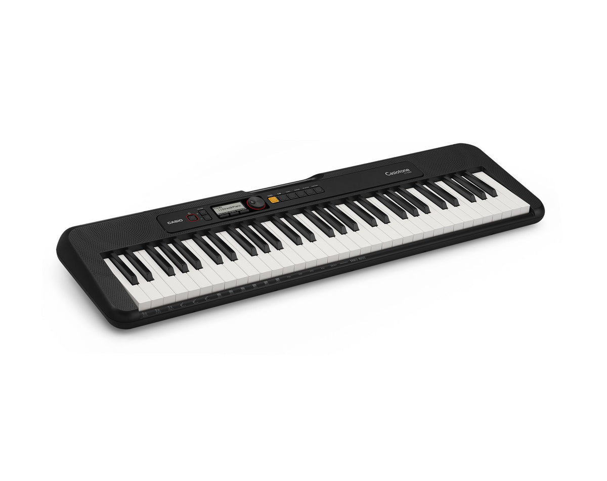 CT-S200 Casiotone Series Keyboard, Black (Adaptor Included)