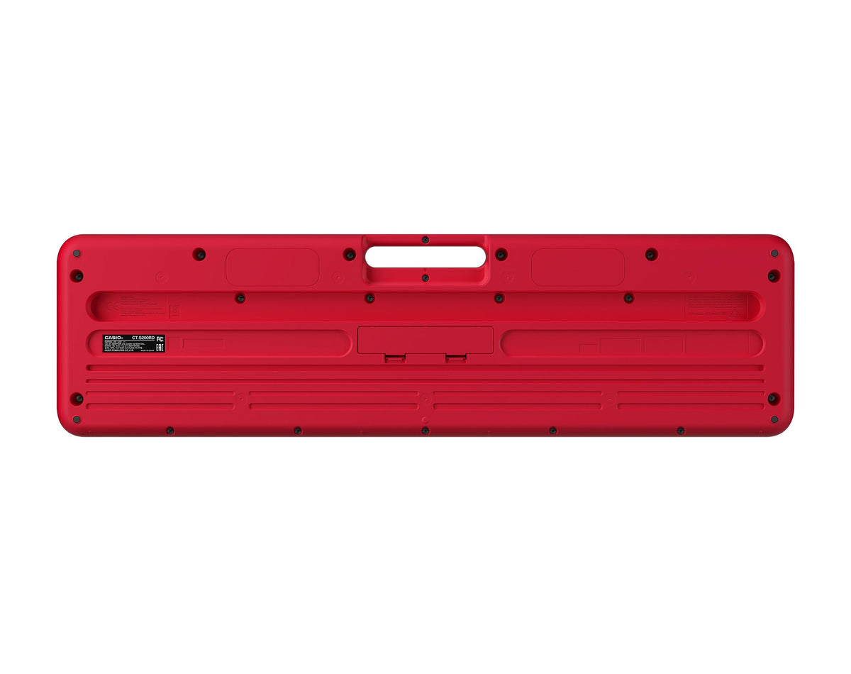 CT-S200 Casiotone Series Keyboard, Red (Adaptor Included)