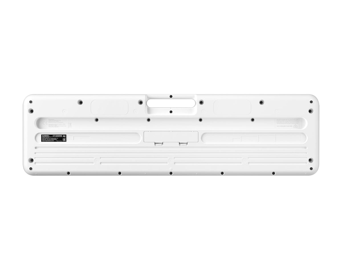 CT-S200 Casiotone Series Keyboard, White (Adaptor Included)