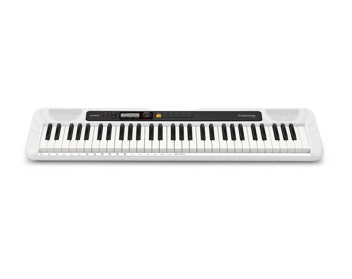 CT-S200 Casiotone Series Keyboard, White (Adaptor Included)