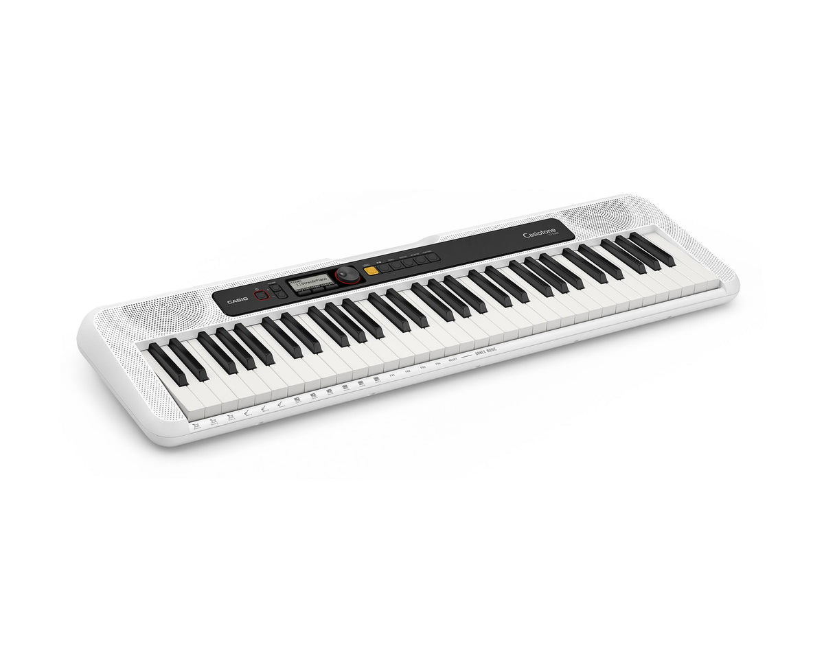 CT-S200 Casiotone Series Keyboard, White (Adaptor Included)