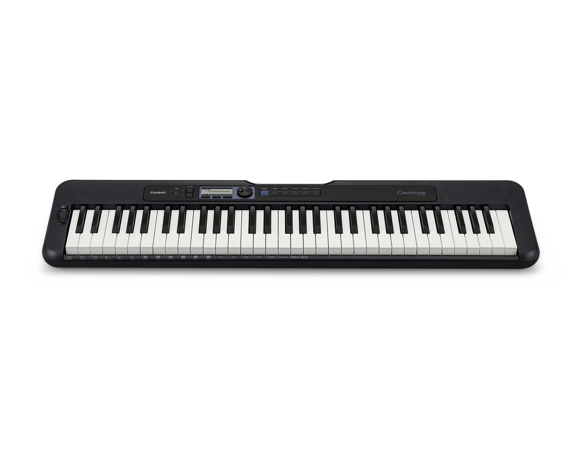 CT-S300 Casiotone Series Keyboard, Black (Adaptor Included)