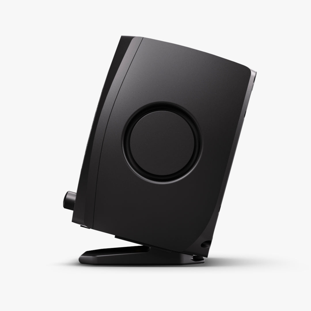 D3V Black - Active Desktop Monitoring System, 3,5" woofer, black colour