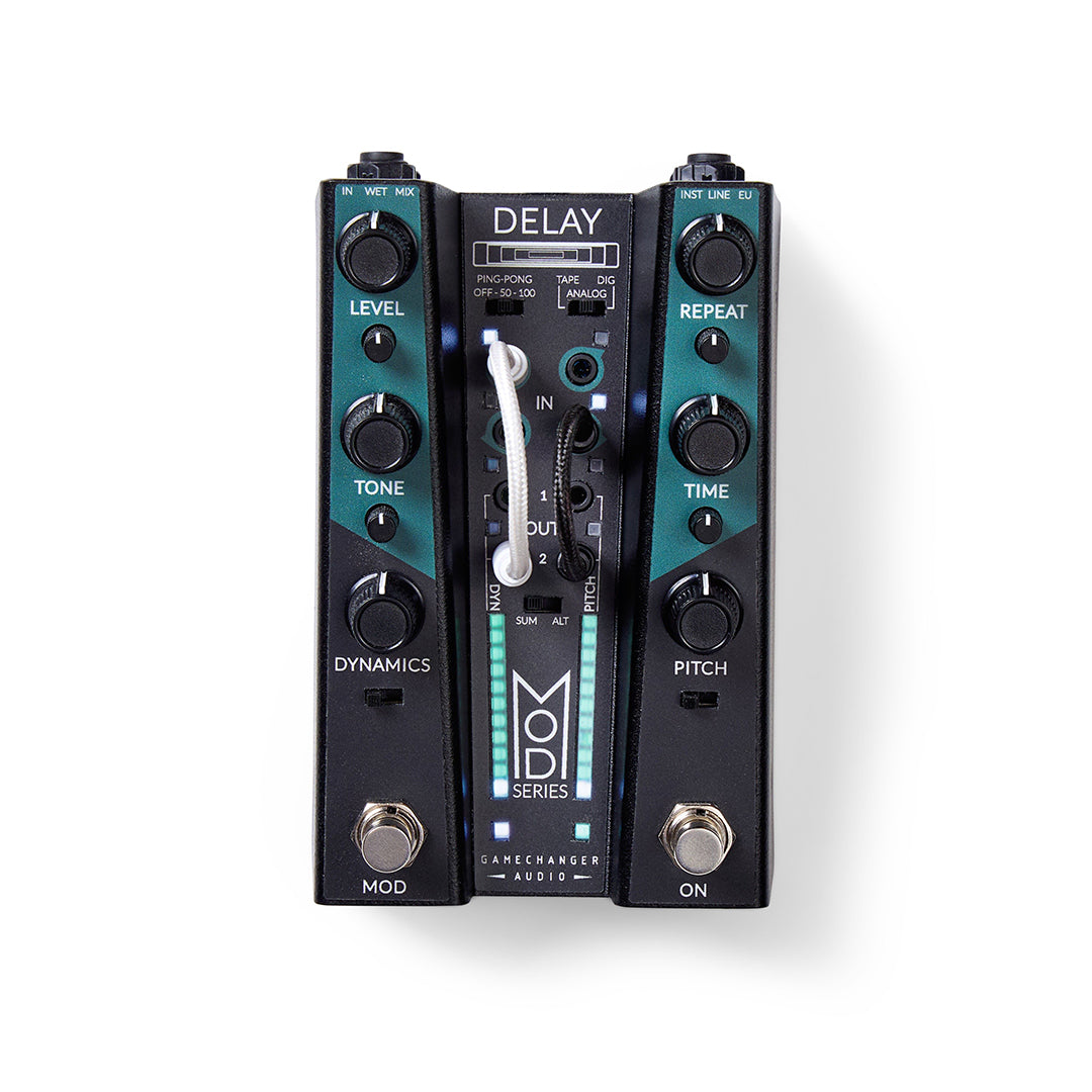 AUTO DELAY Pitch and Dynamics Responsive Delay Pedal