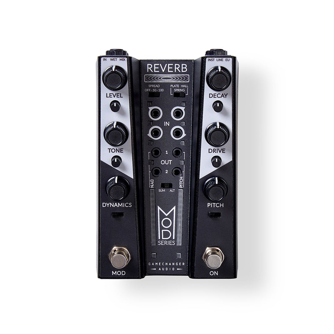 AUTO REVERB Pitch and Dynamics Responsive Reverb Pedal