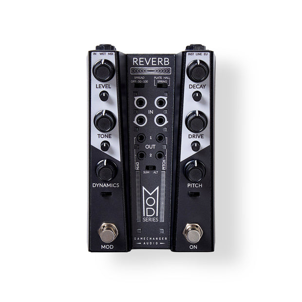 AUTO REVERB Pitch and Dynamics Responsive Reverb Pedal