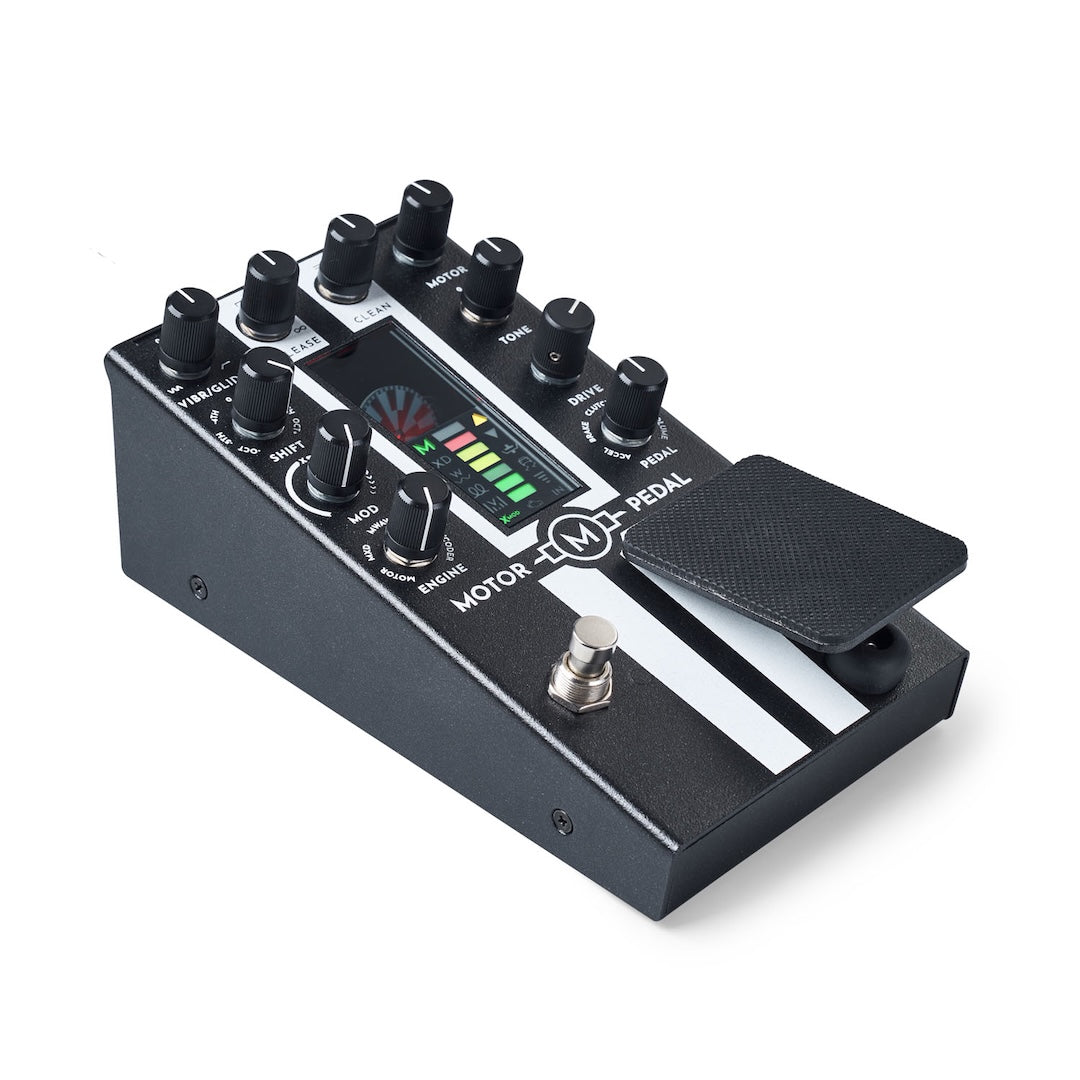 Motor Pedal Electro-Mechanical Synth Voice and Harmony Pedal