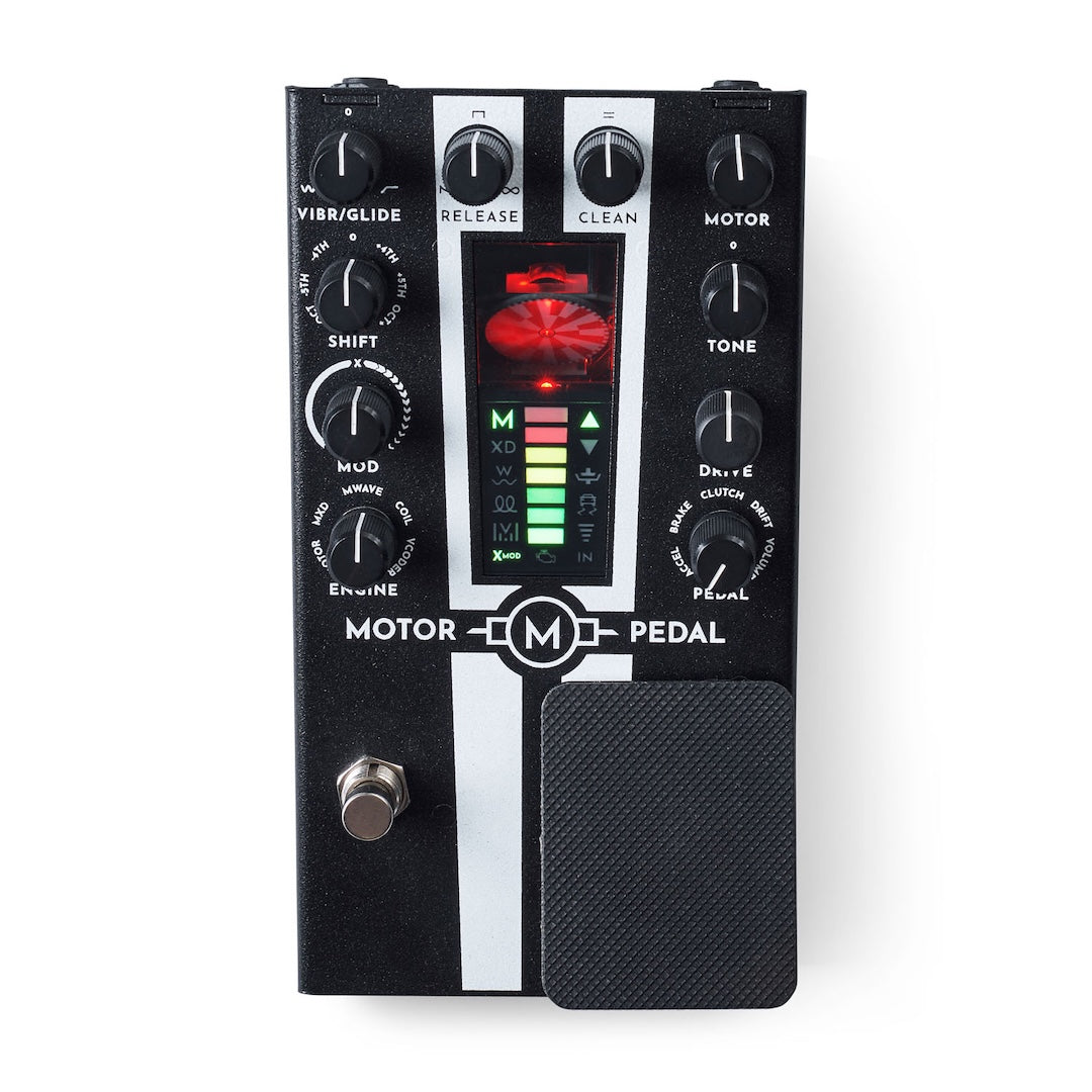 Motor Pedal Electro-Mechanical Synth Voice and Harmony Pedal
