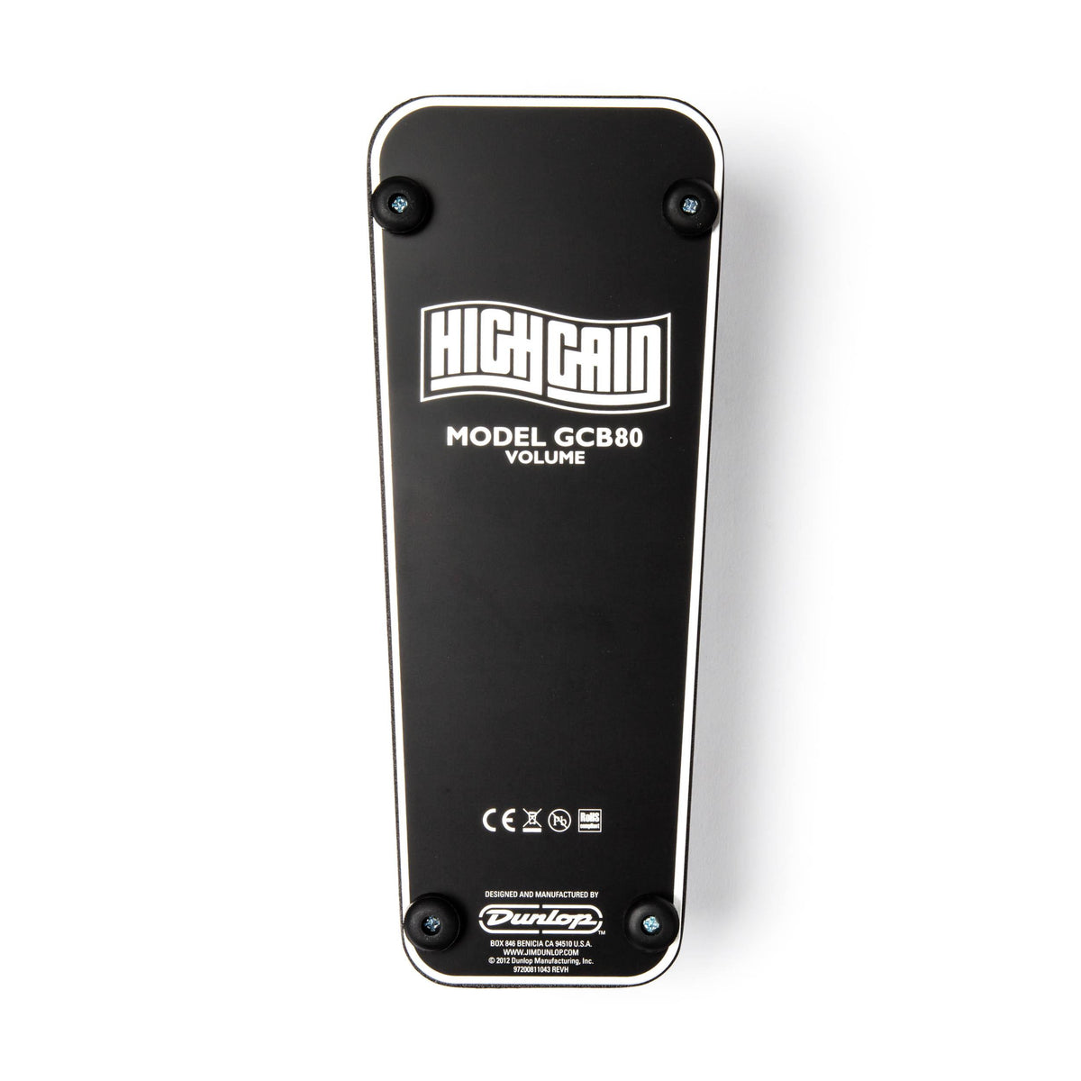 GCB80 HIGH GAIN VOLUME PEDAL