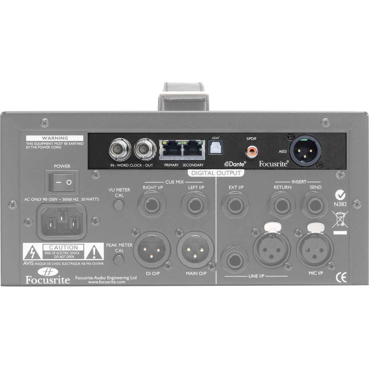 ISA ADN2 2 Channel Expansion Card with Dante