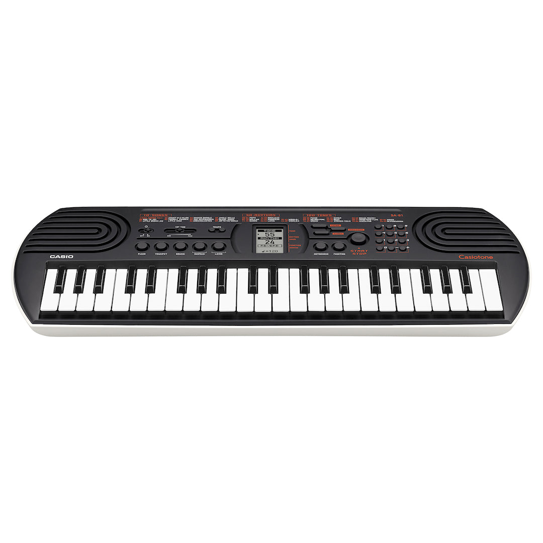 SA-81 Mini Size Keyboard with Mini Keys (Black/White). Adaptor not included