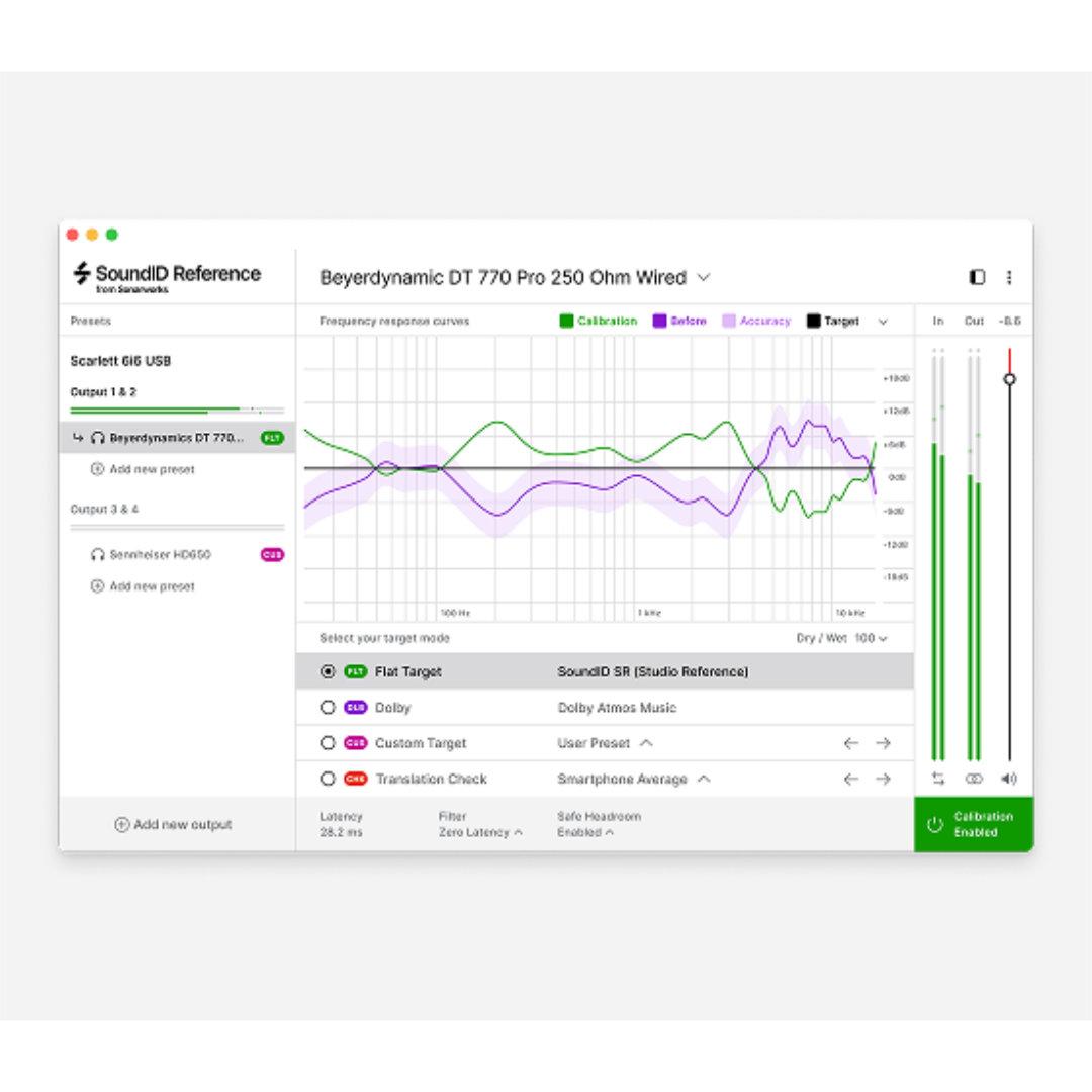 SoundID Reference for Headphones and Apollo Monitor Correction Add-on (download only)