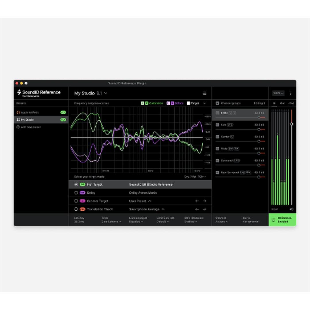 SoundID Reference software for Multichannel and Apollo Monitor Correction Add-on(download only)