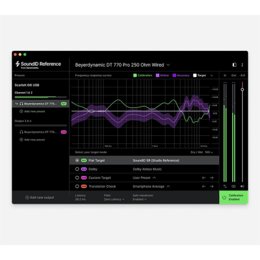 SoundID Reference for Speakers & Headphones and Apollo Monitor Correction Add-on(download only)