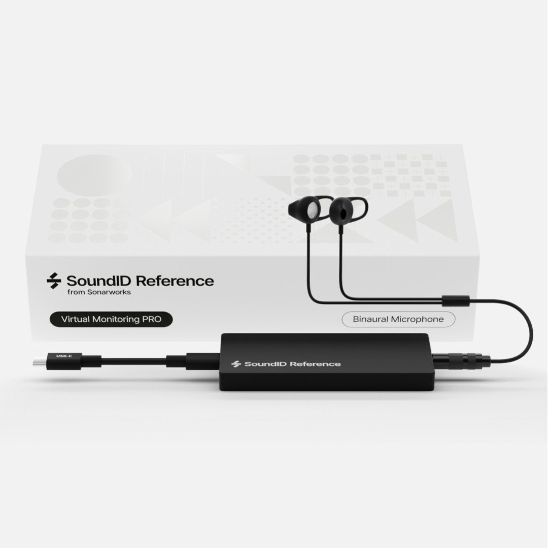 Upgrade from SoundID Reference to Virtual Monitoring PRO with Binaural Measurement Microphone (EREF)